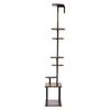 Plant Stand Indoor with Grow Lights, 157.5cm Tall 8-Tier Lighted Plant Shelf, Metal Corner Plants Holder, 3 Timer & 10 Brightness, Tree-Shaped Flower