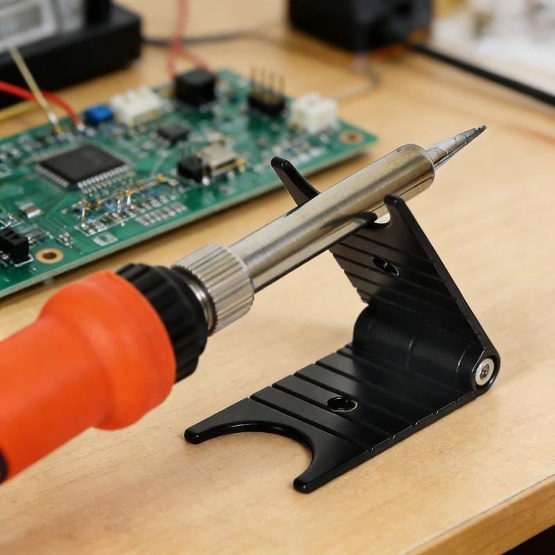 Simple Soldering Iron Holder Mini Magnetic Soldering Table Handle Holder Portable Placement Stand