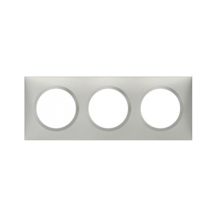 Plaque Decorative Dooxie 3 Postes Aluminium