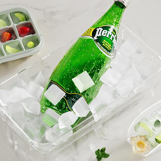 Forma na 18/32 kostek ledu s víkem, lopatkou a úložným boxem, vyjmutí jedním kliknutím, výrobník ledu, DIY, koktejlové nástroje na whisky