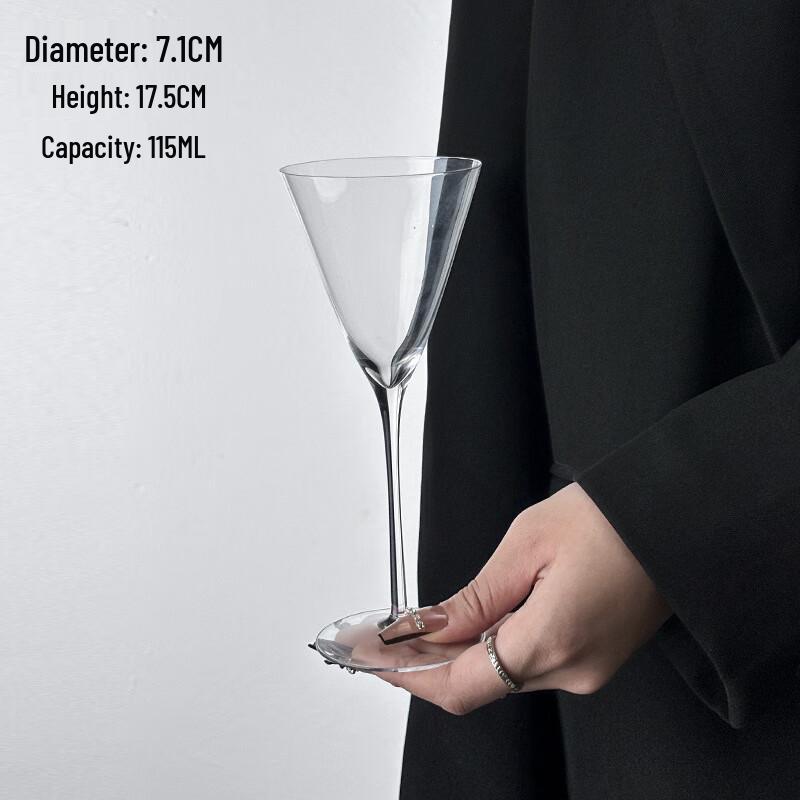 High-Stem Crystal Glass Martini & Cocktail Cup Martini Cup