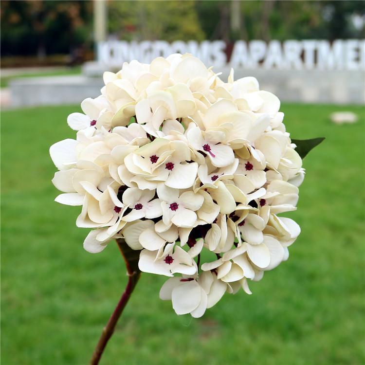 Artificial Flowers Silk Hydrangea Wedding Wall Home Decorations Kitchen Accessories Diy Bridal Bouquets Background Indoor Bonsai