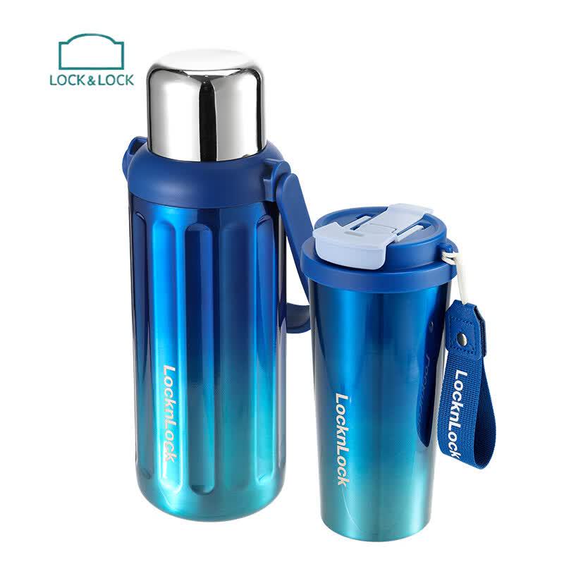 LOCK&LOCK Starlight Energy Insulated Flask & Mug Set