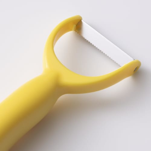 Kai Corporation KAI Corn Peeler with Serrated Blade, Dishwasher Safe, Yellow, DH8181