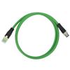  to RJ45 Patch Cord 4Pin Networking Cable for Industrial Ethernet Applications IP67 Waterproof