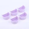 New 5pcs Bird Food Feeding Dish Easy To Install Bird Cage Feeder Bowl For Small Animals Budgie Parrot Parakeets Lovebirds