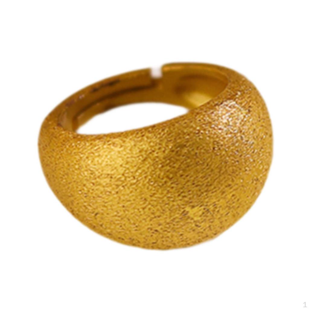 Brushed Ring Copper Round Wedding for Birthday Graduation Mother's Day
