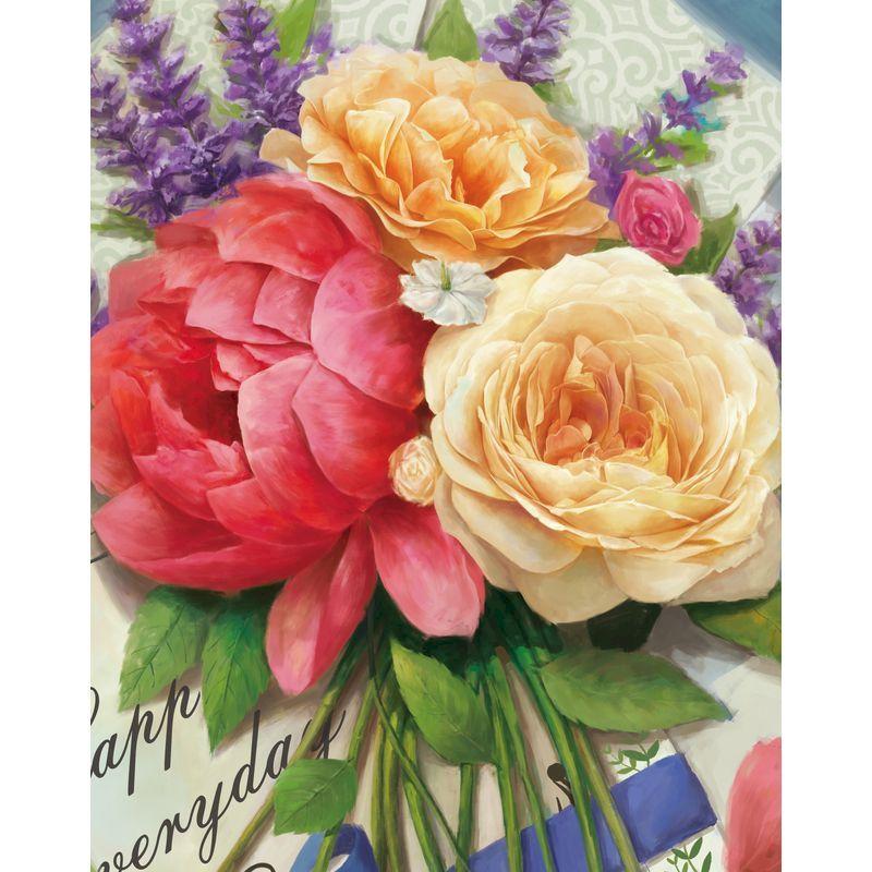 GATYZTORY 40x50cm Frame Painting By Numbers For Adults Color Flower Oil Picture HandPainted Diy On Canvas Home Wall Art