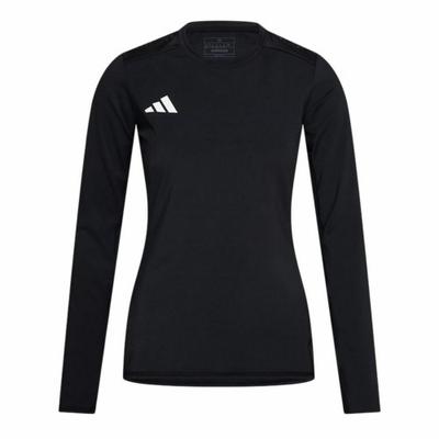 Womens/Ladies Contrast Back Print Long-Sleeved T-Shirt
