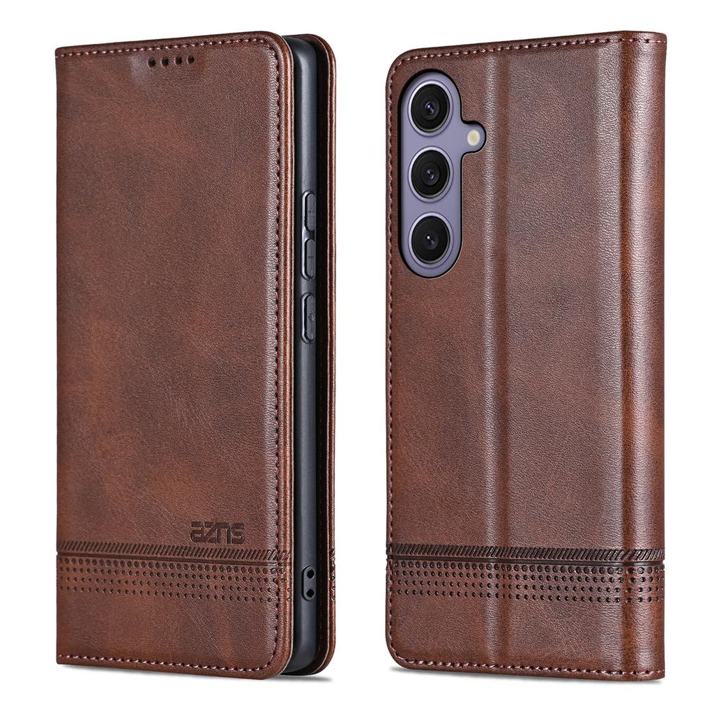 AZNS For Samsung Galaxy A17 5G/A17 4G/A26 5G Case Cowhide Texture PU Leather Wallet Phone Cover