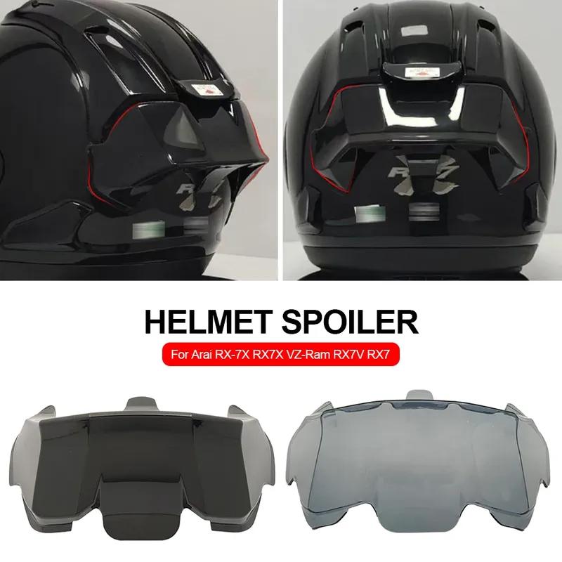 For Arai RX-7X RX7X VZ-Ram RX7V RX7 Motorcycle Rear Helmet Spoiler Rear Trim Helmet Spoiler Motorcycle Helmet Accessories
