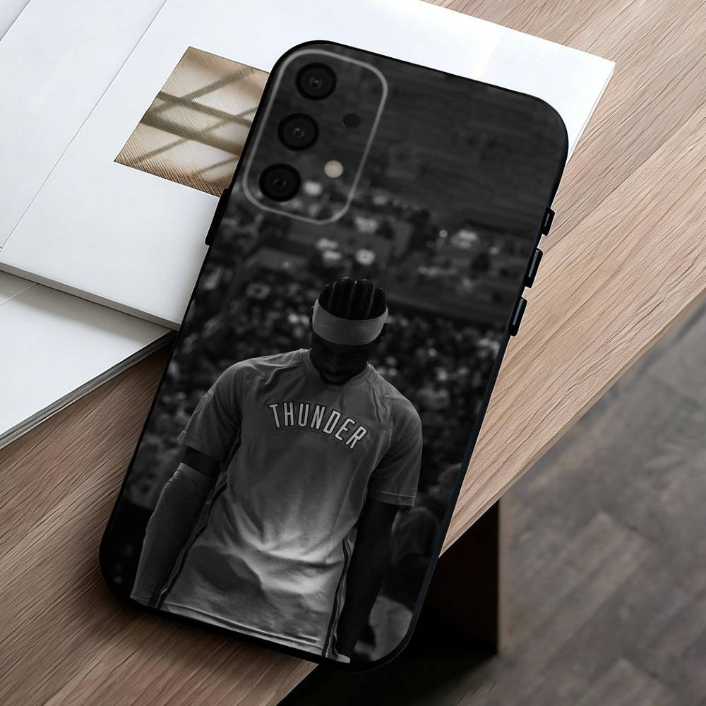 SGA B-Basketball G-Guard S-Sha Phone Case For Samsung Galaxy A73,A72,A71,A70,A53,A52,A51,Soft Silicone Black Cover