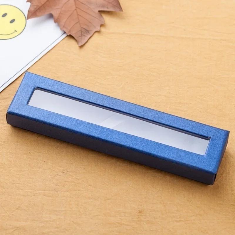 Empty Business Style Pens Packing Box School Stationery Office Supplies Ballpen Gift Boxs Necklace Jewelry High-end Packaging