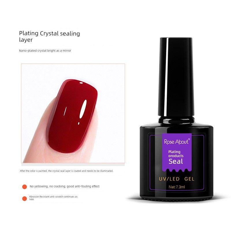 

Бессветовые гелевые наклейки для ногтей на ногах, однотонные белые, водонепроницаемые, наклейки для ногтей на ногах, наклейки для ногтей без запекания, патчи для полимеризации Plating Crystal sealing layer