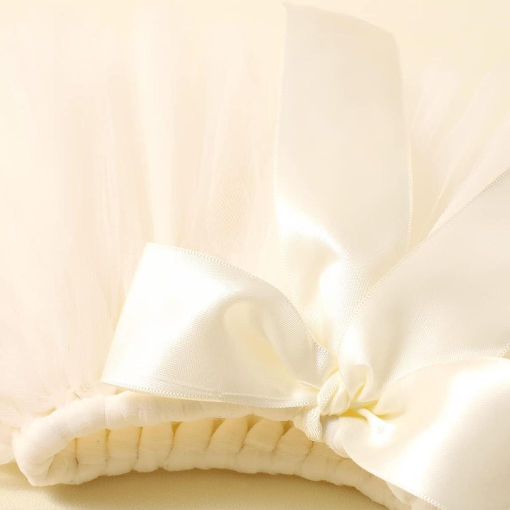 Ylsteed Newborn Girls Photography Prop Infant Tutu Skirt Newborn Lace Tulle Skirt Girl Photo Shoot Outfits Infant Princess Costume Clothes Photo