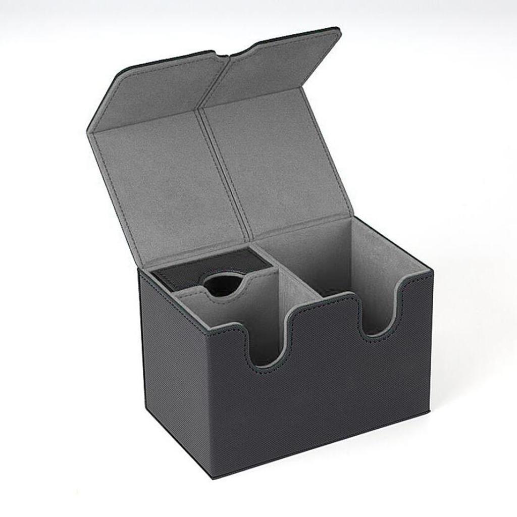 Trading Card Deck Box Container Decks Case Card Deck Storage Box for Trading Card Collectible Card Sports Cards Collection Cards