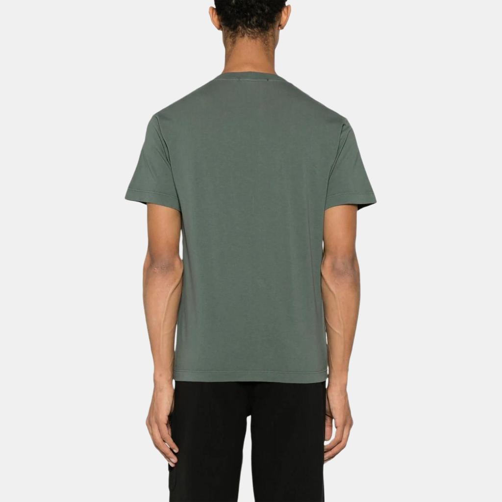 Stone Island Ss24 Graphic Print Crew Neck Short Sleeve T-Shirt Men Tops Green 80152NS83-V0059