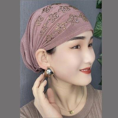 Trendy Headband Cap Cover White Hair Hair Band Hot Sale Headwrap  Women