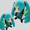 **New 24.5cm Hatsune Miku Plush Fuwafuwa Anime Kawaii Cute Cool Toys Dolls Plush Room Car Desk Decoration Birthday Gifts For Fan