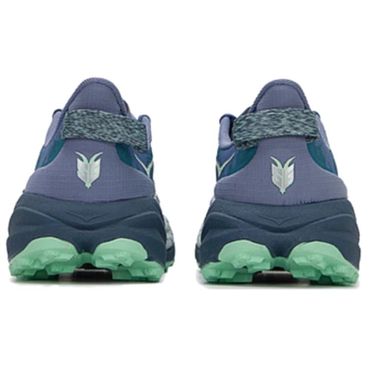 HOKA One One Speedgoat 6 Cushioning Abrasion Resistant Low Top Trail Running Shoes Women's Blue 1147832-MNLG