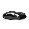 Fashion Derby Leather Men Shoes Brogue Lace Up Solid Simple Round Toe Dress Business Suit Casual Party Wedding Shoes For Man