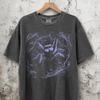 Springspin Shirt, Vintage Grunge Spin Tee, Punk Goth Tarantula Grafisch, Heksen Arachnide Comfort Colors Cadeau