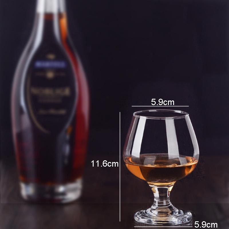 Glass Red Wine Glasses Bantam Cups Retro Wine Sets Creative Household Drinkwares Short Foot Cups Whisky Containers Bars Supplies