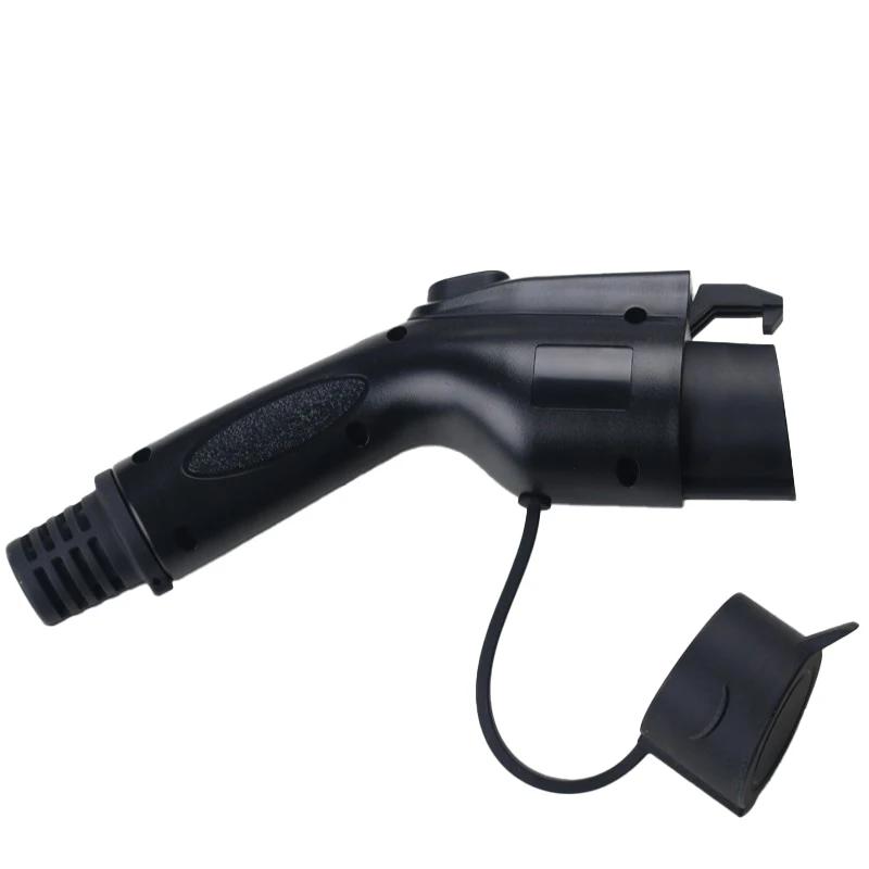 Ev Charger Plug Adapter Type 1 EVSE SAE J1772 Convertor 16A 3.6kw 32A 7.2kw Electric Car Vehicle Socket