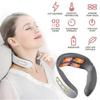 The latest battery smart 4D electric  heat compression cervical massager