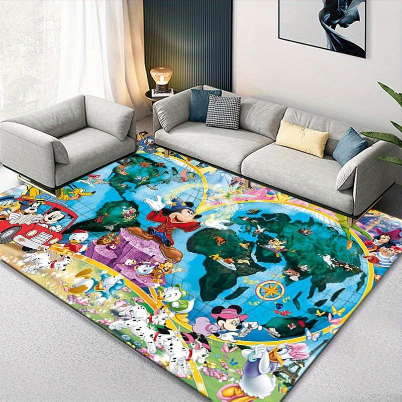 1pz Tappeto Disney Topolino e Minnie Tappeto da Area Tappeto Antiscivolo Lavabile a Mano Tappetino per Pavimento Adatto per Soggiorno Camera da Letto Arredamento Casa