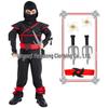 Children's Anime Samurai Costume Jumpsuit for Halloween Cosplay & Holiday Performances