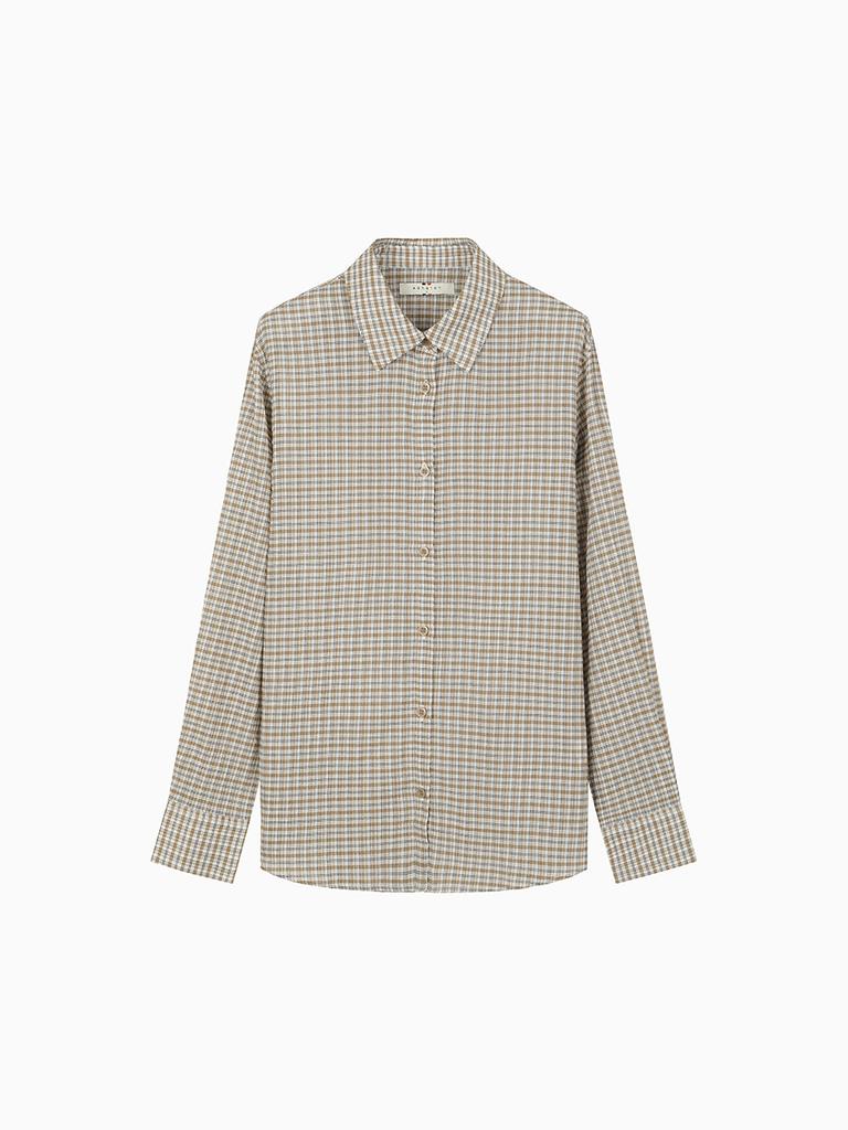 HANGTEN Women'S Check Standard Shirt_163(10580-120-605-09)