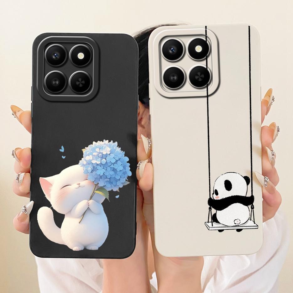 For Honor 400 Smart Case LGN-NX1 Cool Dragon Owl Painted Cover Soft TPU Phone Case For Honor X7d HonorX7d Honor400 Smart 5G Bags