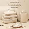 7-Piece Travel Packing Cubes Set - Compressible Storage Organizer for Clothes