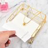 Modern Nordic Square Napkin Holder Iron Kitchen Storage For Dining Table Countertop Paper Rack P9YB
