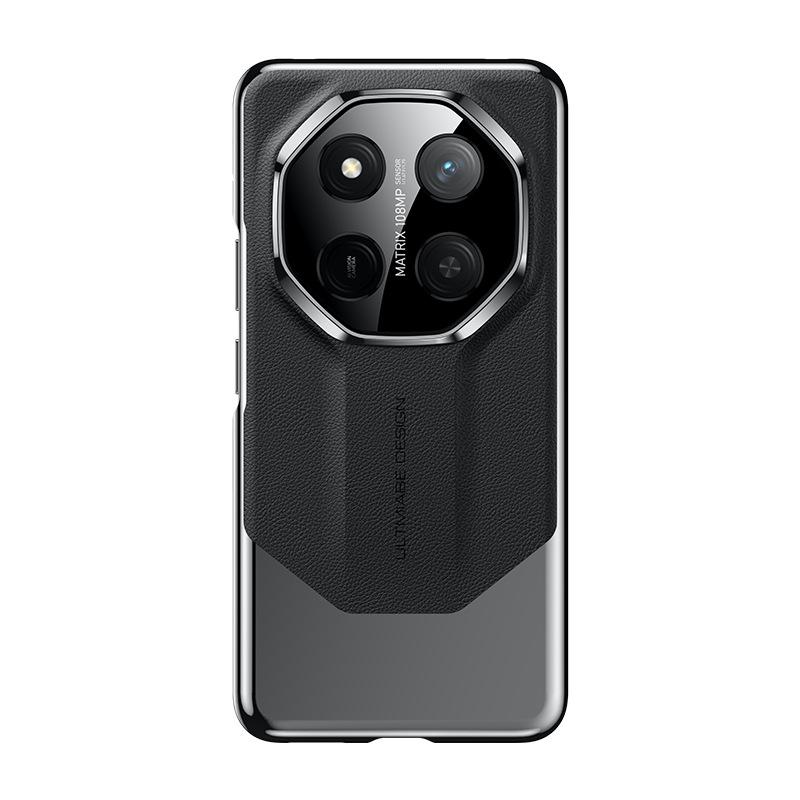 

Подходит для чехла для мобильного телефона Honor X60pro X60 Полностью закрывающий Противоударный Легкий Роскошный Мужской и Женский Honoror Однотонная Кожа Honor X60Pro