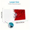 Fc Bayern Munich Custom Name Large Size Mouse Pad Large Gaming Table Cushion Non-slip Laptop Tablet Big Mousepad XXL Mat Mini PC Playmat With Lock edg