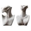 Abstrakte Keramikstatue Blumenvase Inneneinrichtung