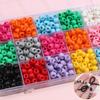 Acrylic Solid Color Beads for DIY Bracelets and Jewelry Making