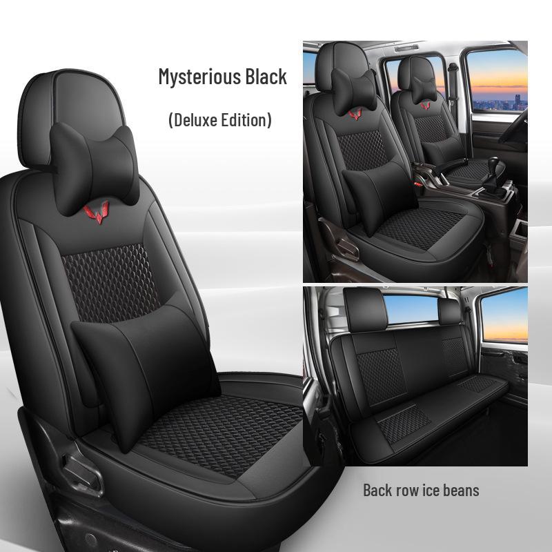 Wuling New Card Truck Seat Cushion - Ice Bean, All-Season Set
