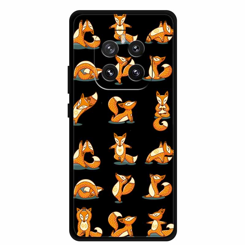 For Honor GT Pro 5G Phone Case Lovely Cartoon Cat Black Silicone Soft Back Cover For Honor GT Pro Case G T Pro Coque 6.78" Shell