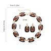 Geometric Earrings Necklace for Women Hyperbole Palace Style Banquet Jewelry Aaaceeory