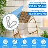 50Pcs Carabiner Clip Mini Metal Carabiner Clip 304 Stainless Steel Spring Snap Carabiner M5 Quick Link Lock Ring Buckle Keychain
