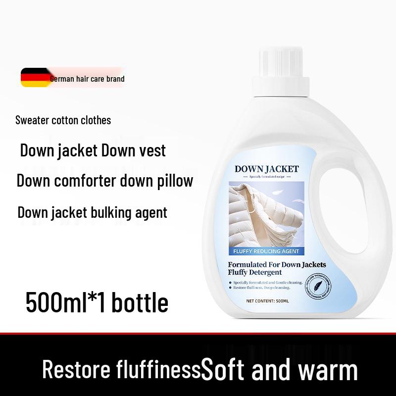 

Waterless Down Jacket Cleaner - Powerful Stain Remover for Collars and Fluffy Household Use