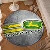 John Deere Design Round mat Home Decor, Chair rug For livingroom,Bedroom, doormat home decor Birthday Gift Christmas Gifts