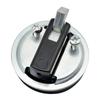 Non-Locking Flush Pull Slam Latch for RV Boat Marine Deck Hatch Door Zinc Alloy Black Universal