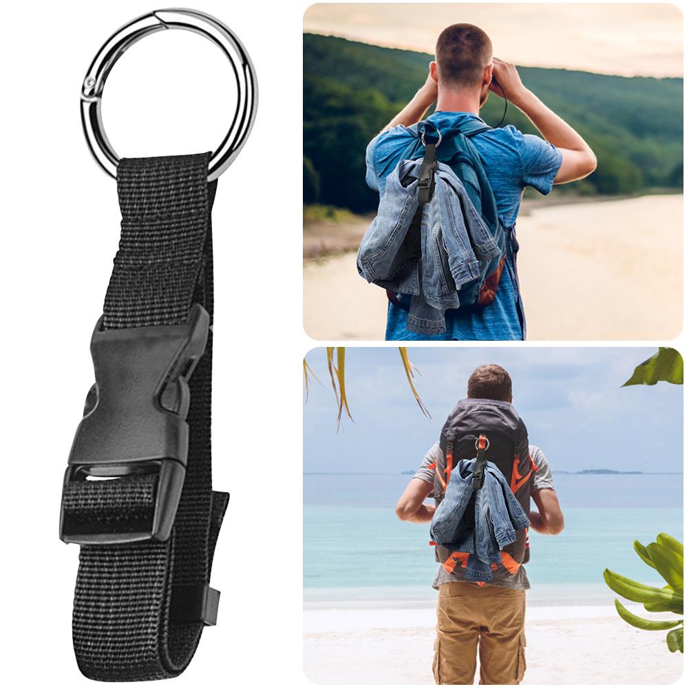 1pc Travel Luggage Fixed Strap with Release Buckle Portable Luggage Strap Anti-Theft Backpack Jackets Gripper Outdoor Small Tools