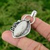 Daughters Day Sale Solar Moss Opal Gemstone Trendy Pendant Jewelry 925 Silver