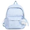 Schoolbag Candy Color Little Star School Bag Female Versatile Junior High School Student Small Fresh Backpack Girls College Style Travel Backpack