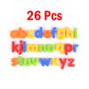 26pcs Magnetic Letter Numbers Alphabet Fridge Magnets Colorful ABC 123 Educational Kids Learning Spelling Counting Education Toy